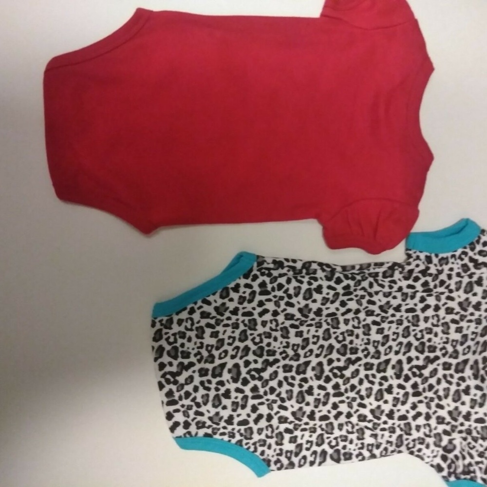 Apple Bottoms Toddler Girls One Piece Set of 3 - Picture 5 of 8